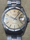1966 Rolex Oyster Perpetual Date Ref. 1501 Stainless Steel Men Dress Watch