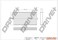 Dr!Ve+ DP1110.12.0118 Filter, Innenraumluft FüR Alfa Romeo,Fiat,Lancia