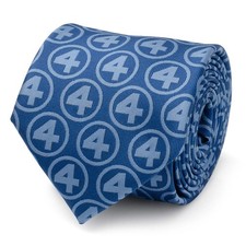 Marvel Fantastic Four Men's Blue Tie