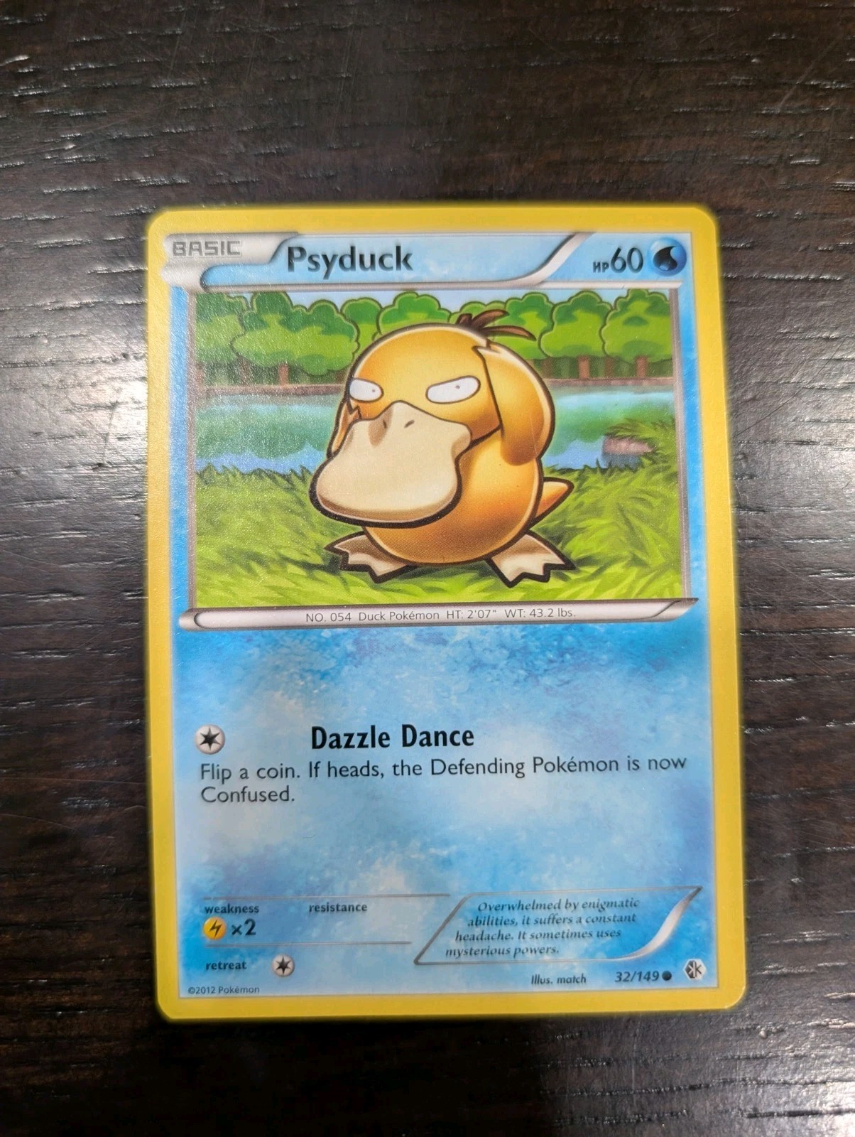 Pokémon Psyduck 32/149 BCR Boundaries Crossed LP