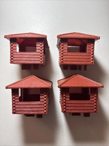 MARX FORT APACHE  LOT OF 4 LOOKOUTS
