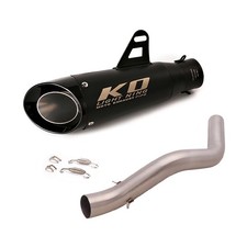 For Triumph Tiger 800 Exhaust System 51mm Muffler Link Pipe Tips Slip On Escape