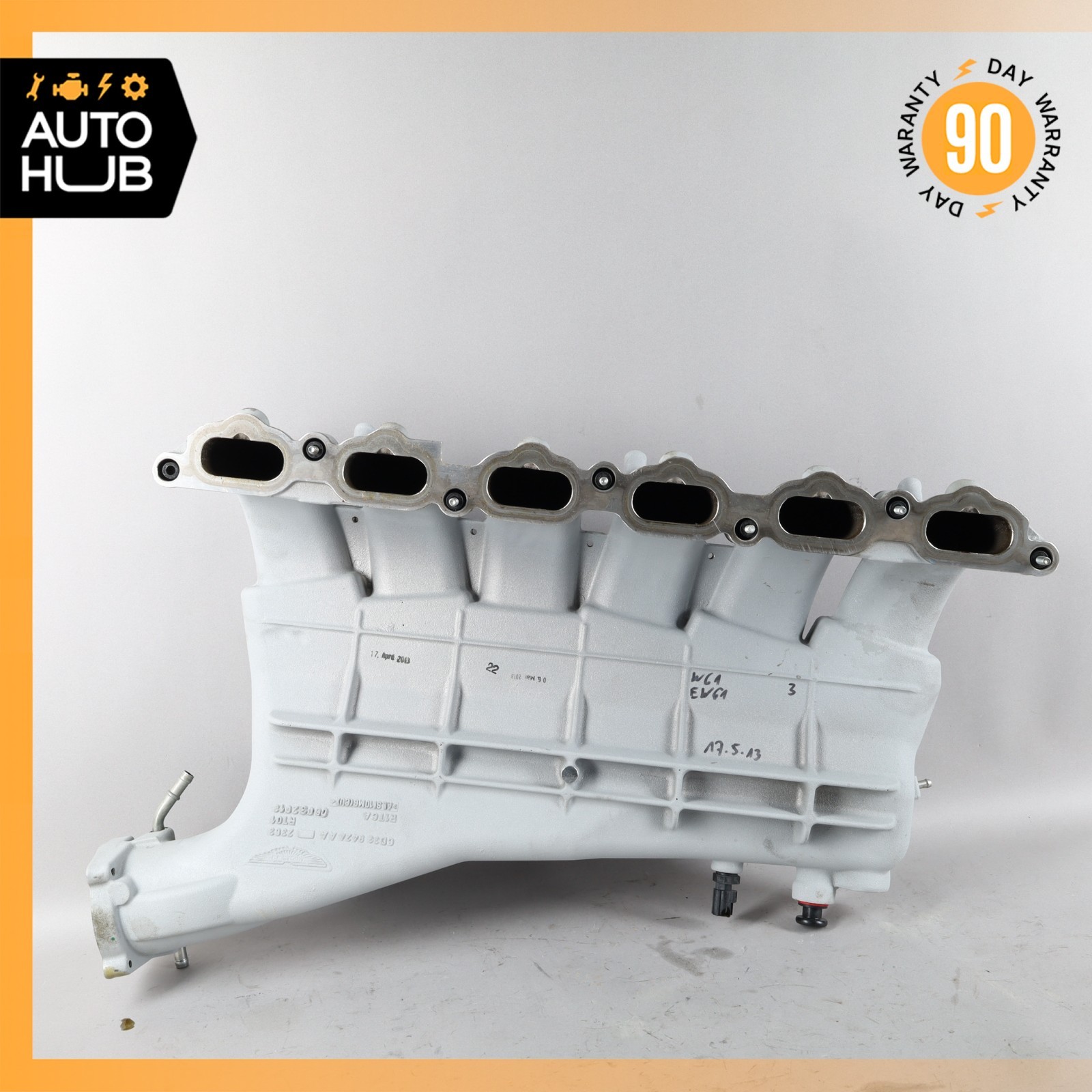 13-15 Aston Martin DB9 Right Side Engine Air Intake Manifold CD339424AA OEM 22k