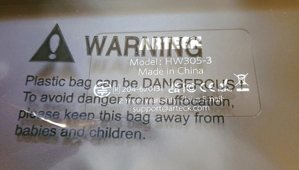 Arteck HW305 3MW167 Universal 2.4G Wireless Keyboard & Mouse Combo New Free Ship - Image 4 of 4