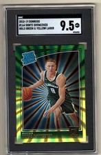 DONTE DIVINCENZO RC 2018 Don Rated Rookie Holo green Yellow laser SCG 9.5 MT+