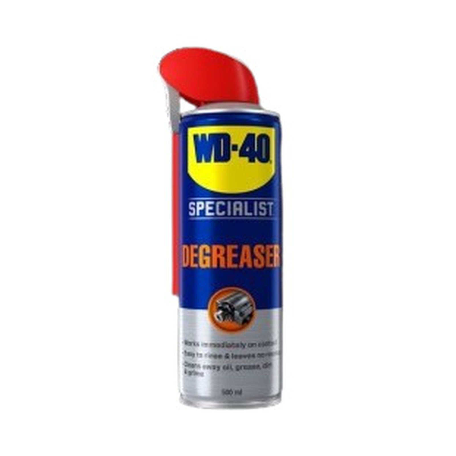 WD-40 Specialist Fast Acting Degreaser - 500ml - Cleans Equipment - 44393