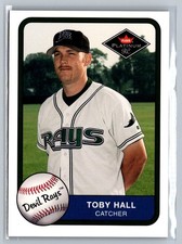 2001 Fleer Platinum #333 Toby Hall MLB Tampa Bay Devil Rays