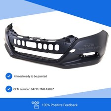 Fits Honda Insight 2008-2011 Front Bumper Primed With Fog Lamp Holes