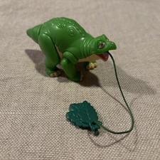 Burger King Kids Meal Land Before Time Toy - Spike w/Partially Retractable Leaf