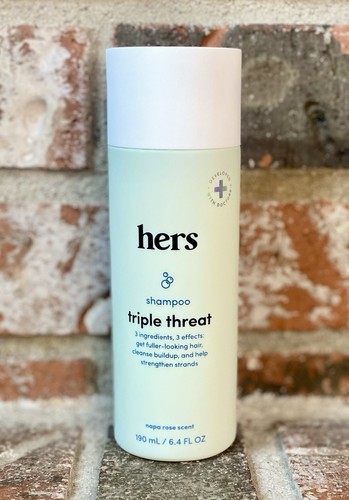 HERS - Tripple Threat Shampoo Napa Rose Scent 6.4 Fl Oz