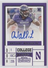 2017 Panini Contenders Draft Picks College Ticket Anthony Walker Jr Auto 2d7