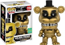 Funko Pop Vinyl # 119 GOLDEN FREDDY - ( 5 Nights @ Freddy's ) Brand New & Sealed