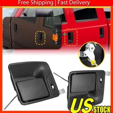 New 2 Piece Exterior Door Handle Set For 1999-2009 Ford  Super Duty Front LH RH