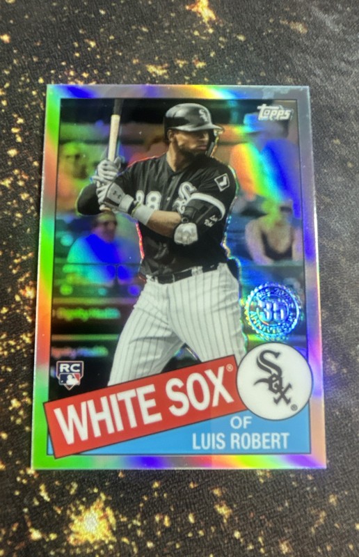 2020 Topps Chrome - 1985 Topps Luis Robert #85TC-17 (RC)