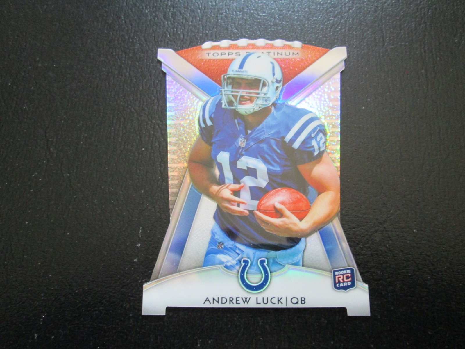 Andrew Luck Topps Platinum Rookie Die-Cut #PDCAL Base