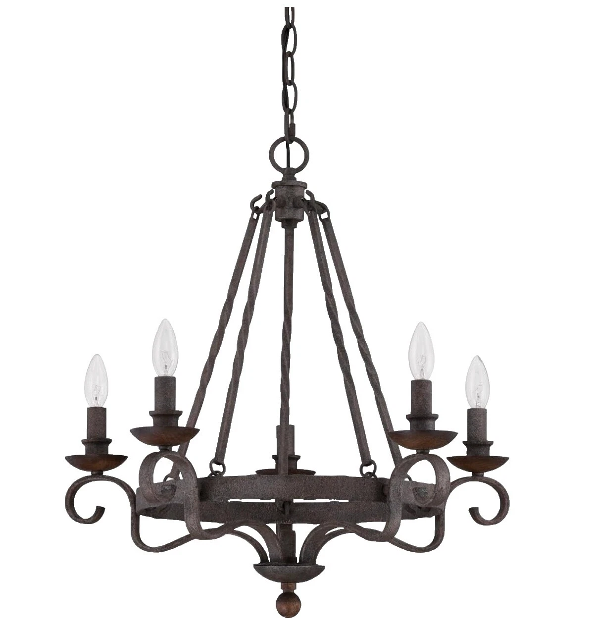 Vidro Preto Tradicional candelabros e Lustres