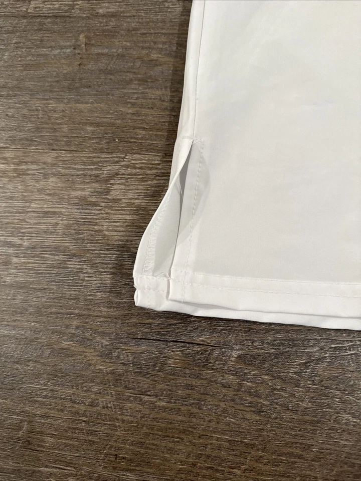 Adar Men Workwear Medical Nursing Doctor Uniform Scrub Shirt White Large NWT - Image 3 of 4