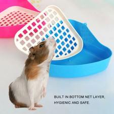 Pet Litter Tray Box Toilet For Cat Mouse Rat Rabbit Hamster Small Animal Plastic