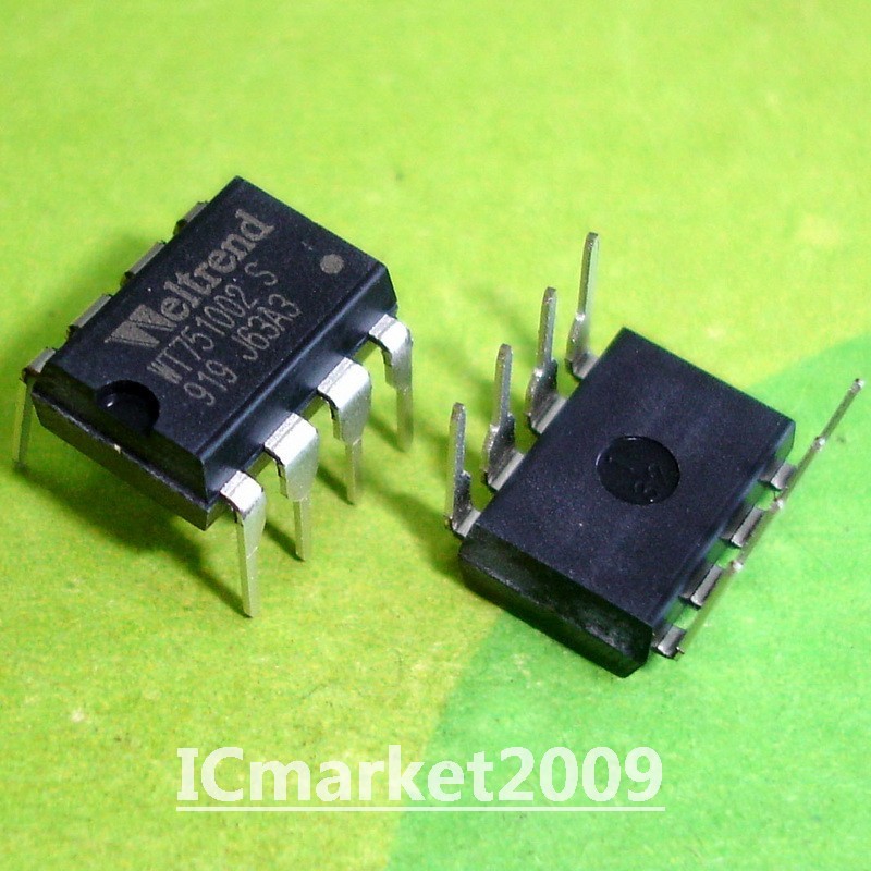 10 PCS WT751002 DIP-8 WT 751002 CHIP IC | eBay