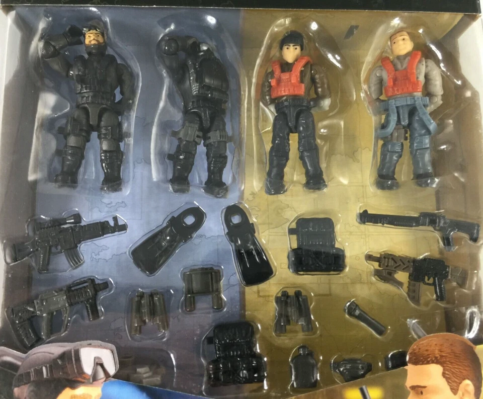 Mega Construx Call Of Duty 105 Piece Special Forces VS Submariners Set New 2019 - Image 4 of 4