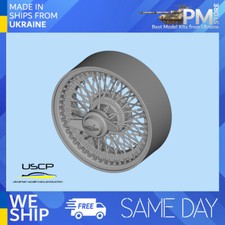 Uscp 24p170 124 15inch Jaguar Classic Wire Wheels Resin Kit Upgrade Accessories Uscp 24p170 124 15inch Jaguar Classic Wire Wheels Resin Kit Upgrade Accessories