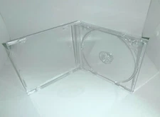 20 PCS Standard 10.4mm Single CD Jewel Cases, Clear Tray, No CDA, 1060LL&1062L