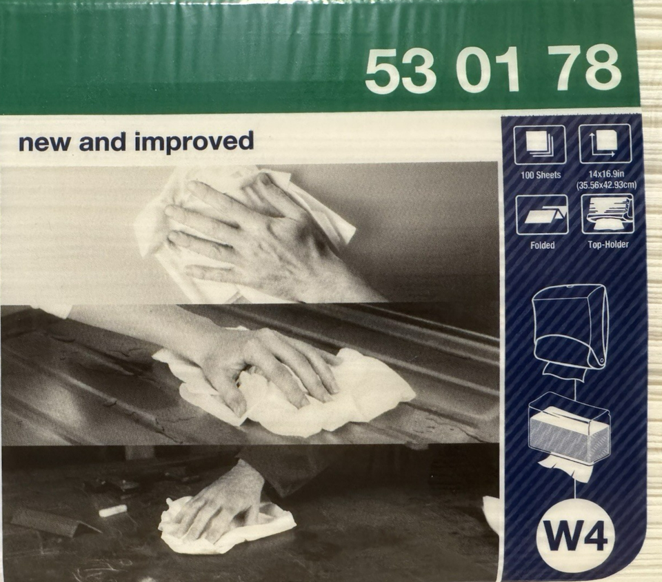 Tork® White Heavy Duty Cleaning Cloth (8.46 in. x 16.1 in., 80