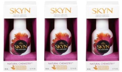 Skyn Natural Chemistry Lubricant 2.7oz (3 Pack) | eBay