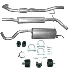 Auspuff Komplett Skoda Roomster 1.4i -16V Bj. 05/2006-06/2011 + Montagesatz