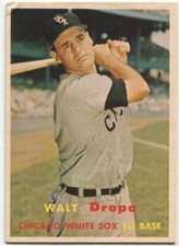 1957 Topps #257 Walt Dropo Chicago White Sox