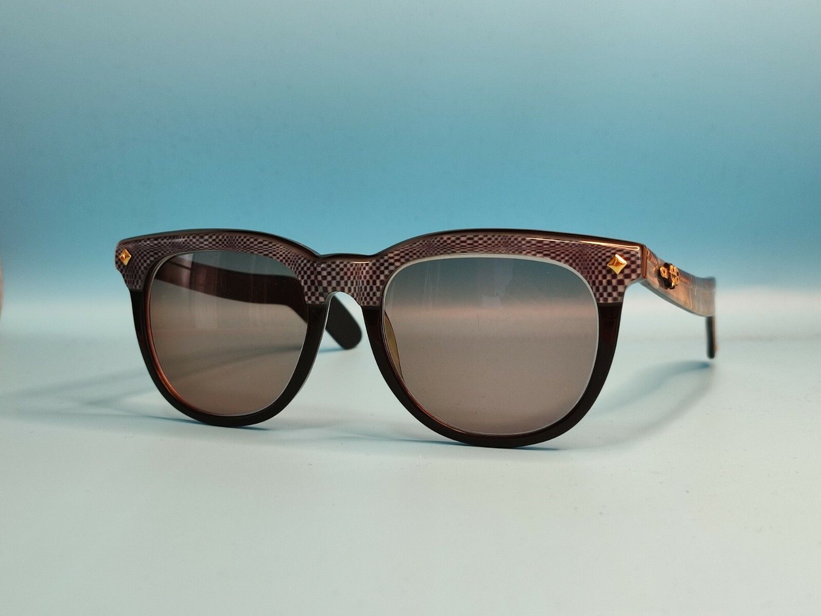 VINTAGE MCM MÜNCHEN RECTANGULAR ACETATE EYEGLASSE… - image 7