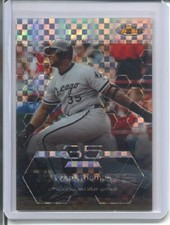 2003 FINEST XFRACTOR #38 - FRANK THOMAS #ED 34/99