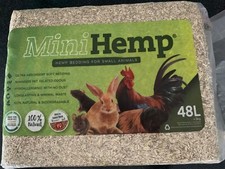 NEW!! Mini Hemp pet bedding 48lt pack