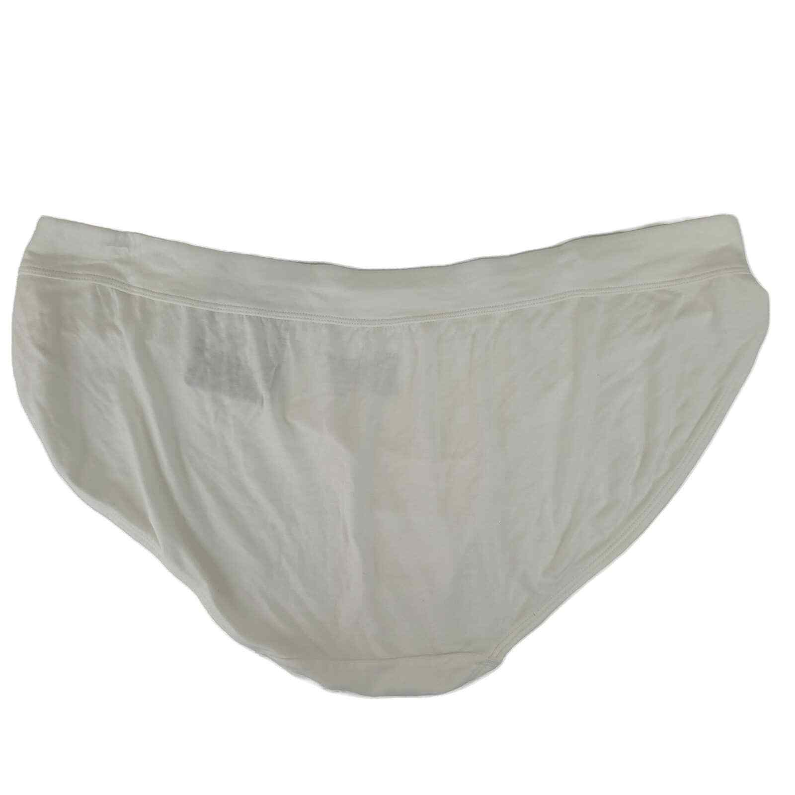 Bali Bikini Panties Womens Plus Size 2X White Soft Rayon Blend Stretch
