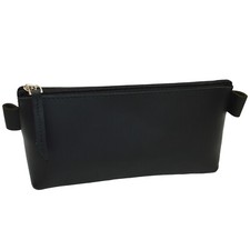 flevado Wild Leder Federmappe Tasche Echt Leder Etui schwarz