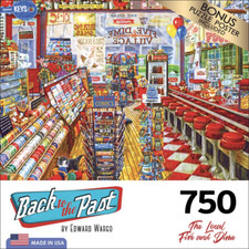 750 PIECE JIGSAW PUZZLE Local Five and Dime 27" x 20" Made In USA
