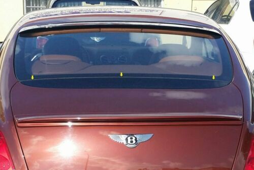 Fiberglass Flat Rear Spoiler Factory Style For Bentley Continental 2005-2011