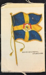 Vintage 1910s Egyptienne Straights Cigarettes Tobacco Silk Swden Flag Ebay