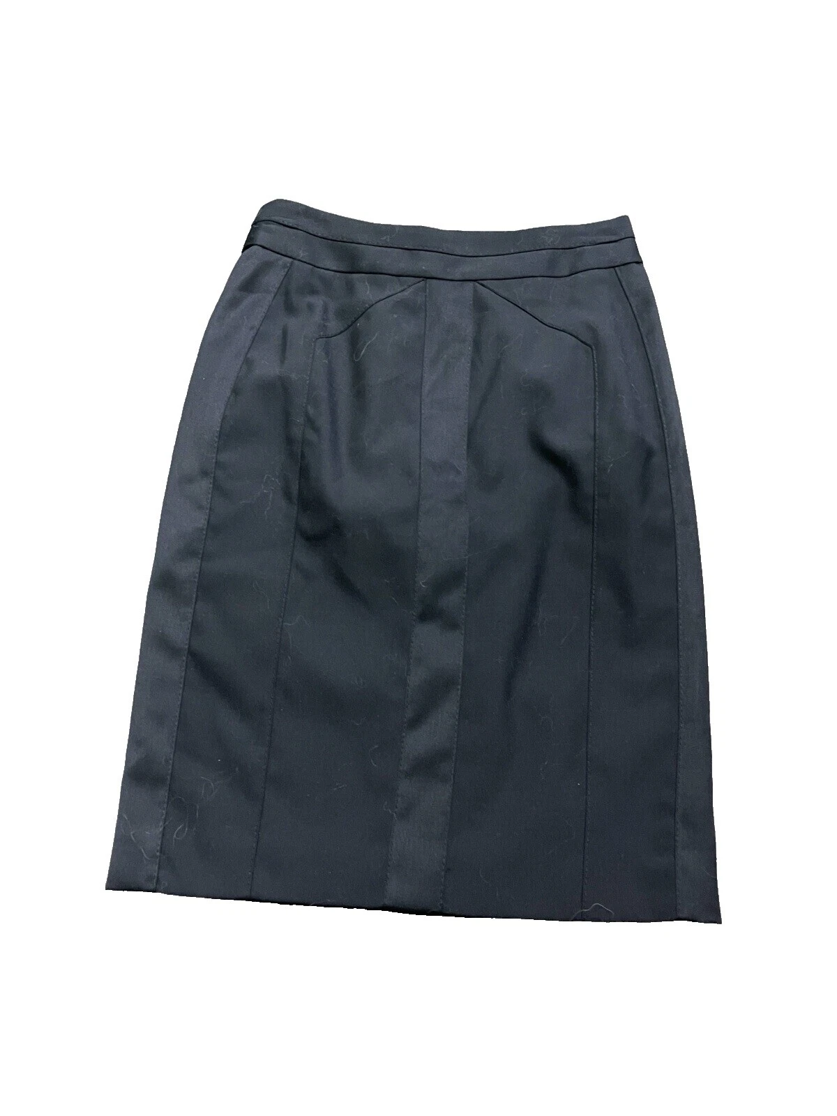 Ann Taylor Cotton Solid Straight & Pencil Skirts for Women