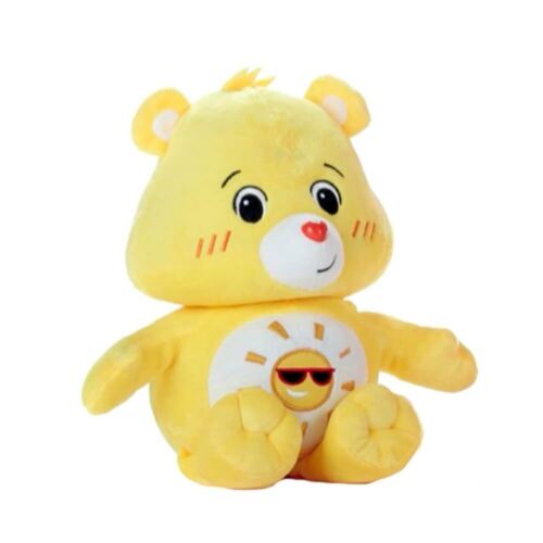 Care Bears Unlock the Magic Funshine Bear 10.5" Soft Toy - Yellow Retro Cartoons - Afbeelding 1 van 1