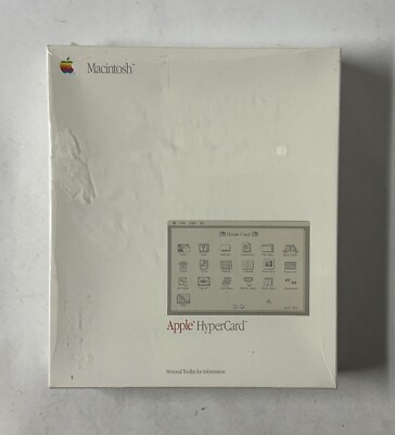 SEALED Vintage Apple HyperCard Software for Macintosh M0556