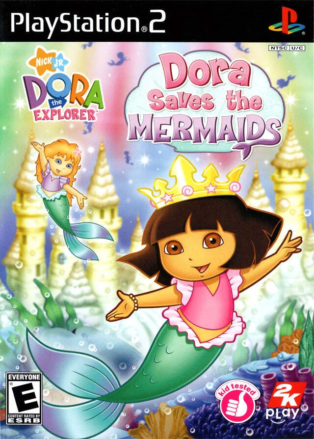 Dora the Explorer Dora Saves the Mermaids PlayStation 2 PS2