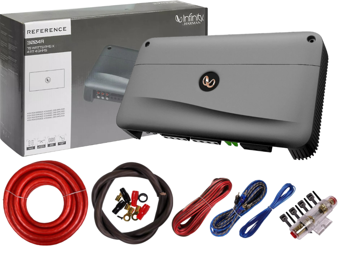 milli de lair&amp;アメリ&amp;スローブイエナ4点セット Diamond Audio Micro 4-Channel 600W Amplifier | '14 - '23 Harley