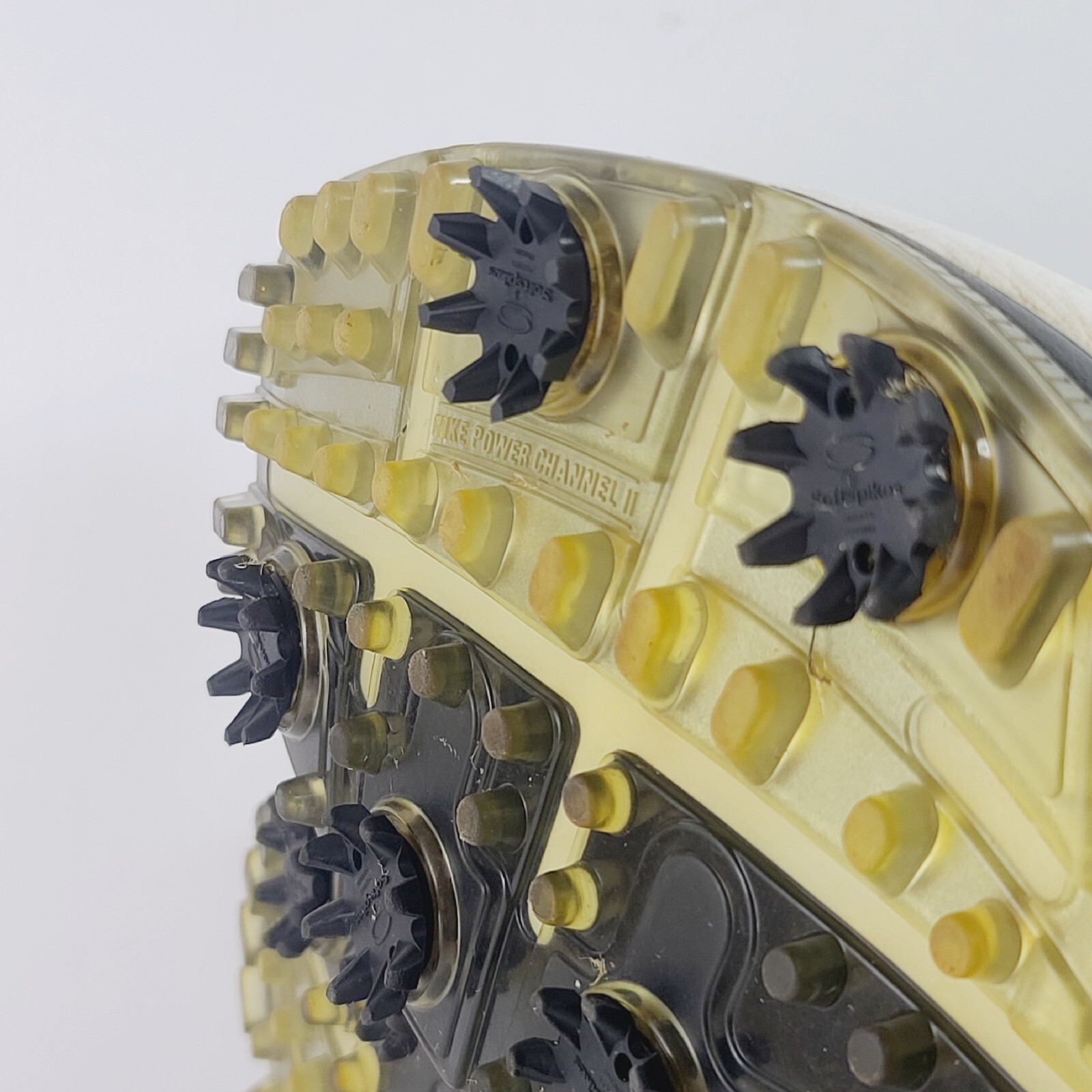 Nike Flywire Lunarlon Men’s Size 11 White Gray Black Golf Shoes Cleats (b11) eBay