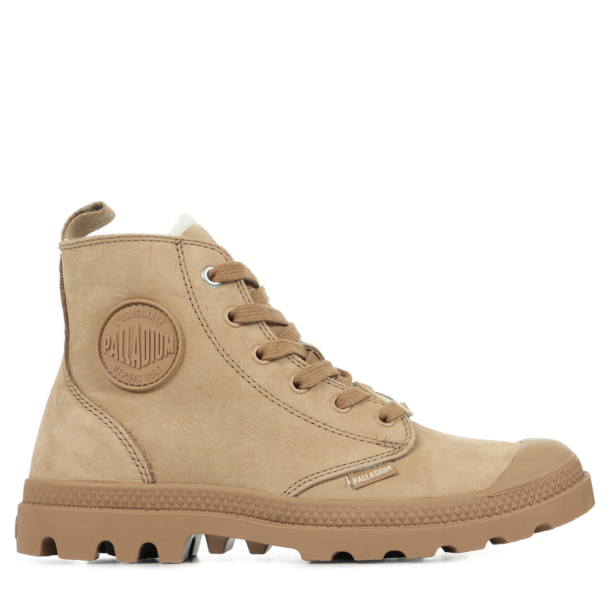 Ботинки Palladium Damen Pampa Hi Zip WL rosa 23090₽