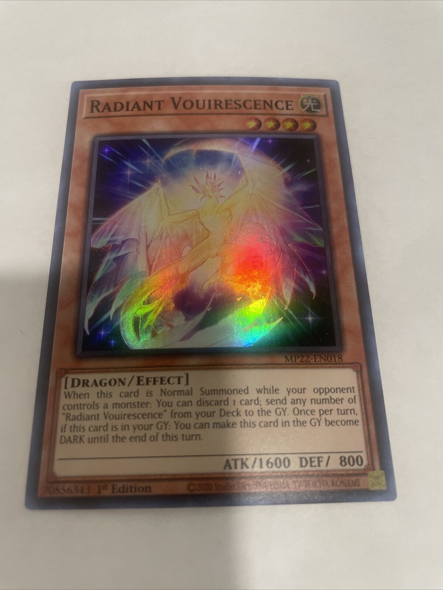 Yugioh Radiant Vouirescence Super Rare MP22