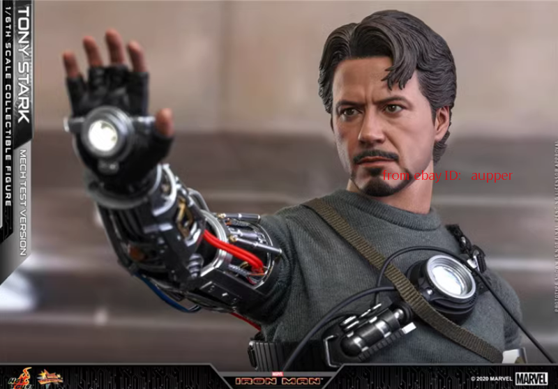 Hot Toys Mms581 1/6 Iron Man Tony Stark Mech Test Ver. Normal Ver