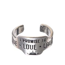 Live Love Laugh Promise Ring | Simple Casual Promise Rings | Sun