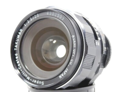 PENTAX Super Multi Coated TAKUMAR 28mm F3.5[Exc+5/Tested] MF Prime