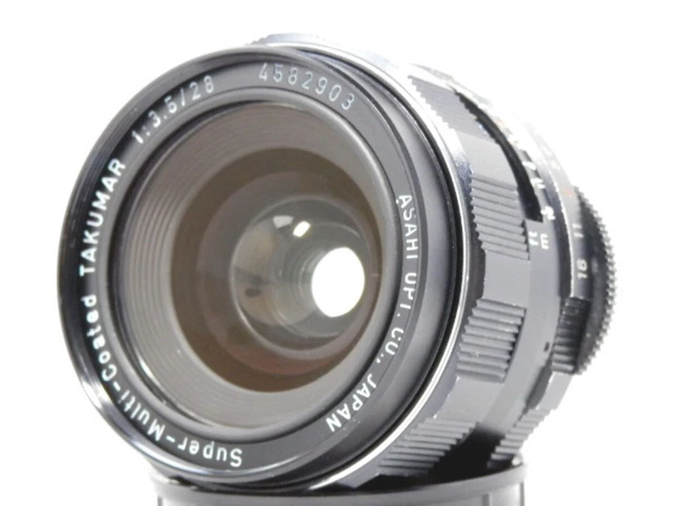 PENTAX Super Multi Coated TAKUMAR 28mm F3.5[Exc+5/Tested] MF Prime Lens Japan - Image 3 of 4